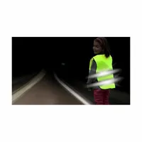 Výstražná reflexní vesta pro děti Compass - žlutá (3)