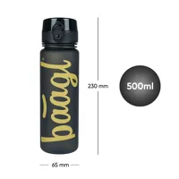Tritanová láhev 500 ml BAAGL černá Logo Gold (6)