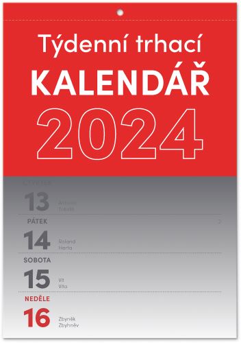 Trhací kalendář 2024 Presco Group A5