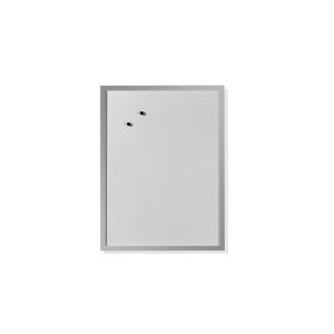 Bílá magnetická tabule Herlitz 40x60cm, dřevěný rám