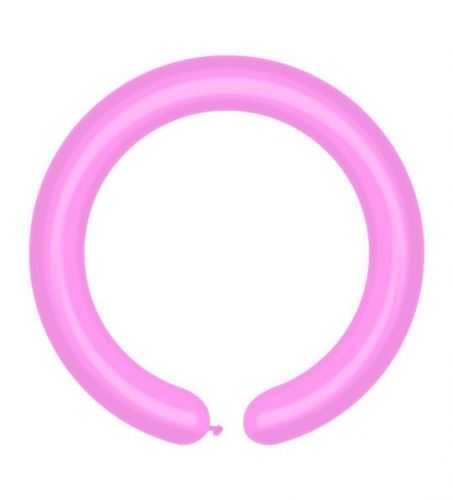 Balónek modelovací nafukovací, pastelová světle růžová