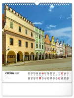 Nástěnný kalendář 2027 Notique Česká republika, 30 x 34 cm (6)