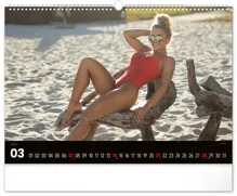 Nástěnný kalendář 2027 Notique Summer Paradise, 48 x 33 cm (3)