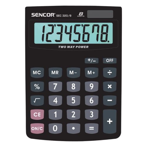 Kalkulačka stolní SENCOR SEC 320/8