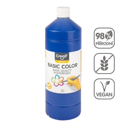 Temperová barva CREALL 1000ml - tmavě modrá
