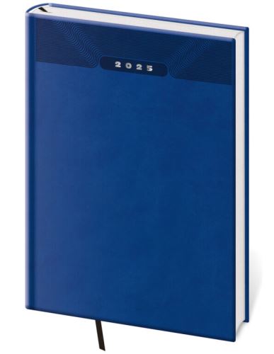 Týdenní diář 2025 Helma B5 - Print Classic modrý