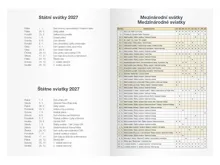 Týdenní diář 2027 MFP A5 T805 Lamino s magnetem Včela (2)