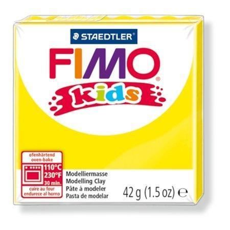 FIMO® kids 8030 modelovací hmota 42g - žlutá (1)
