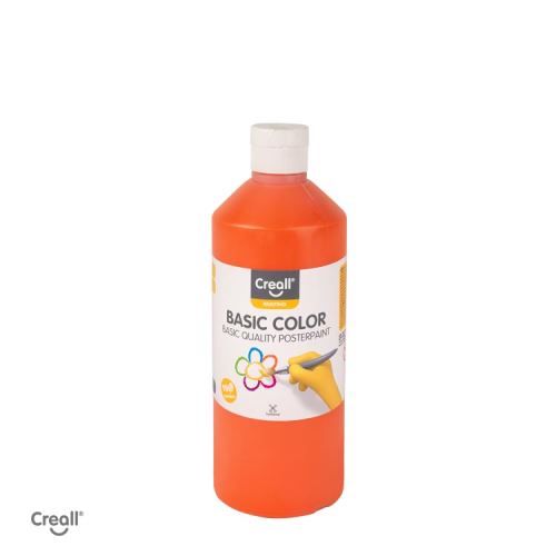 Temperová barva Creall, 500 ml, oranžová