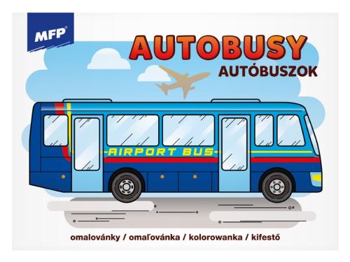 Omalovánky A5 MFP - Autobusy