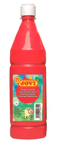 Temperová barva JOVI PREMIUM 1000ml - červená