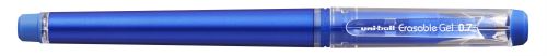 Gumovací pero s víčkem UNI UF-222-07, modré