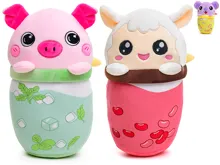 Plyšové zvířátko bubble tea 24 cm - mix motivů
