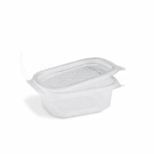 Miska (PP) Ripboxx Tiny hranatá průhledná 250 ml, 50 ks