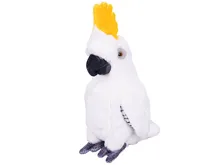 Plyšový kakadu žlutolící 37 cm