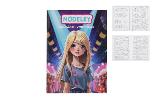 Omalovánky Trefl - Modelky