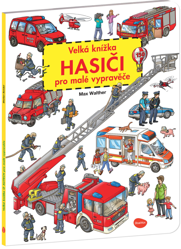 Levně Velká knížka HASIČI pro malé vypravěče