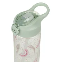 Tritanová láhev s brčkem 500 ml BAAGL Duha (2)