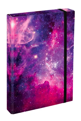 Box na školní sešity A4 Jumbo BAAGL - Galaxy