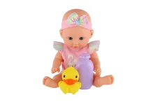 Panenka miminko pevné tělo s vaničkou s doplňky 26 cm (4)