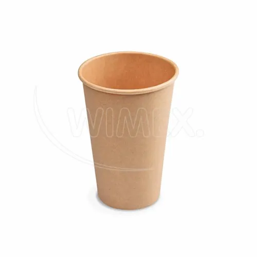 Papírový kelímek hnědý 330 ml, ML (Ø 80 mm) [50 ks]