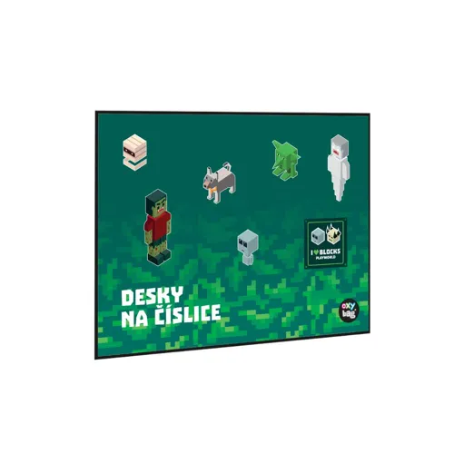Desky na číslice Karton P+P - Playworld