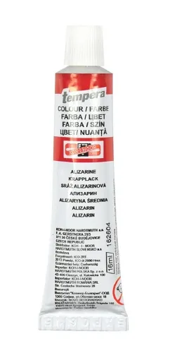 Temperová barva 16ml Koh-i-noor - sráž alizarinová