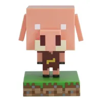 Lampička prasátko Piglin Minecraft na baterie v krabičce 10,5x14x9cm (2)