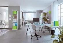 Stolní odvíječ lepicí pásky LEITZ Wow - modrá (4)