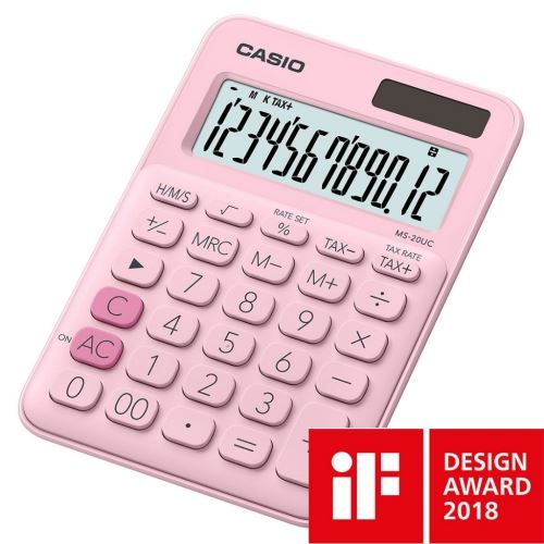 Kalkulačka stolní CASIO MS 20 UC PK
