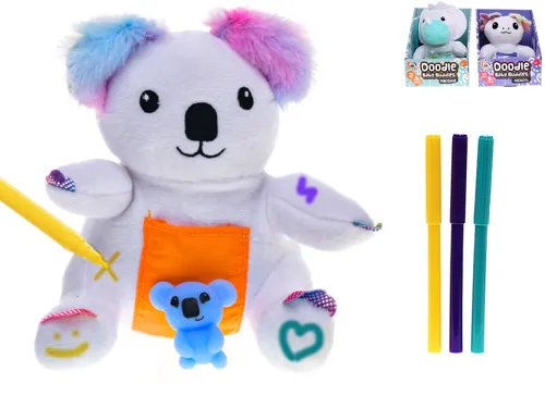 Plyšové zvířátko sedící 15 cm s doplňky - mix motivů