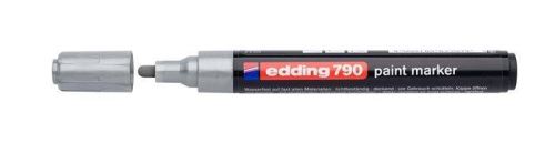 Lakový popisovač EDDING 790, 2-4mm - stříbrný