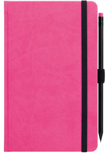 Zápisník Graspo G-Notes No.1, linkovaný, 130 x 210 mm - růžový