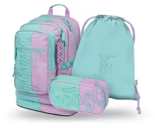 Školní batohový set 3-dílný Baagl Cubic Sweet