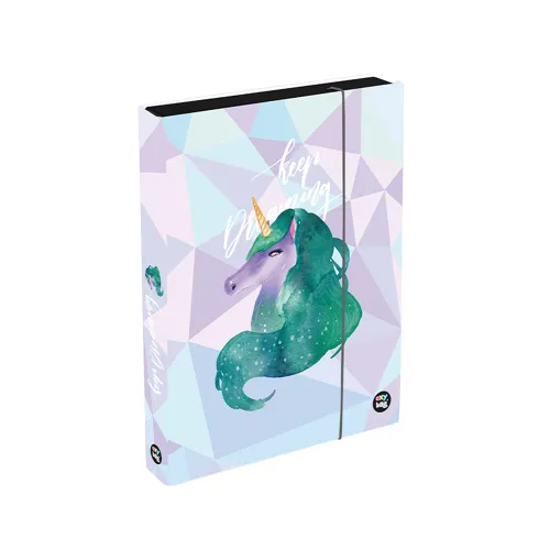 Box na sešity A4 Jumbo OXY Sherpy - Unicorn