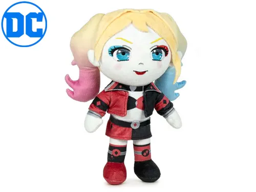 Plyšová Harley Quinn stojící 27 cm - DC