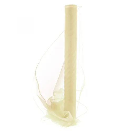 Organza 40cm/10y krémová 2 085