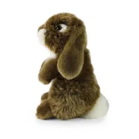 Plyšový králík hnědý stojící 18 cm ECO-FRIENDLY (2)