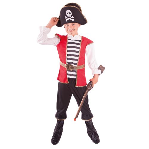 Dětský kostým Pirát s kloboukem, vel. M