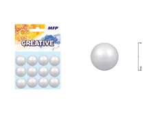 Polystyrenové koule MFP Paper Ø 2 cm, 12 ks - hladké