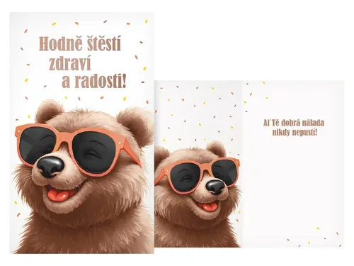 Přání srdečné - Ať Tě dobrá nálada nikdy nepustí! M11-580