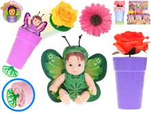 Miminko Babyblooms 12,5 cm s doplňky a květinou - mix motivů