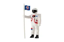 Sada vesmír astronaut a raketoplán s doplňky, 6 ks (5)