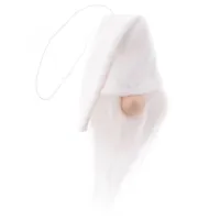 Závěs Skřítek 10cm bílý Závěs Skřítek 10cm bílý
