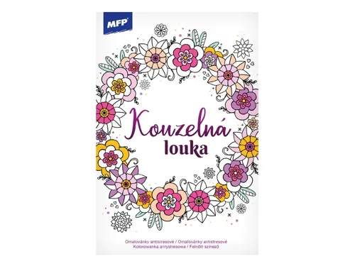Omalovánky antistresové MFP A5 - Kouzelná louka