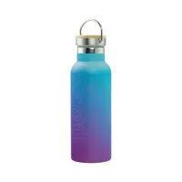 Termoláhev BAAGL 500 ml bambusové víčko Gradient modro-fialová