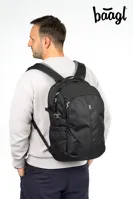 Volnočasový batoh Baagl Dash Max Black (12)