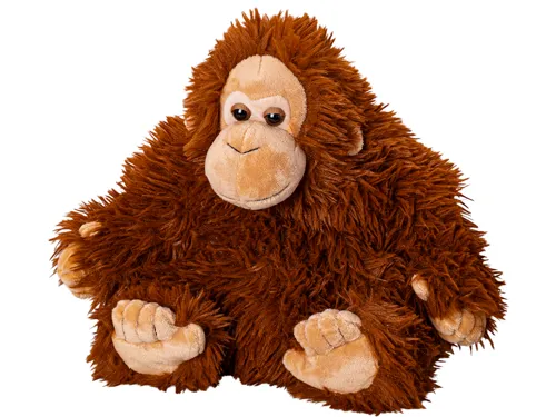 Plyšový orangutan sedící 30 cm