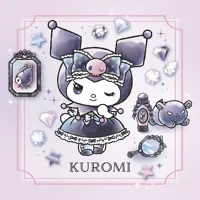 Nástěnný kalendář poznámkový 2027 Notique Kuromi, 30 x 30 cm (3)