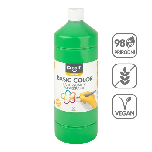 Temperová barva Creall, 500 ml, zelená
